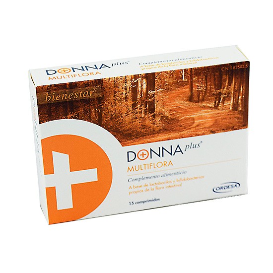 DONNA PLUS MULTIFLORA 15 COMPRIMIDOS