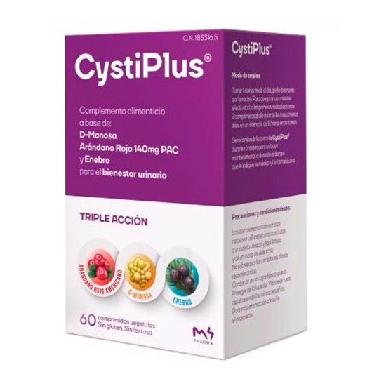 CYSTIPLUS 60 COMPRIMIDOS